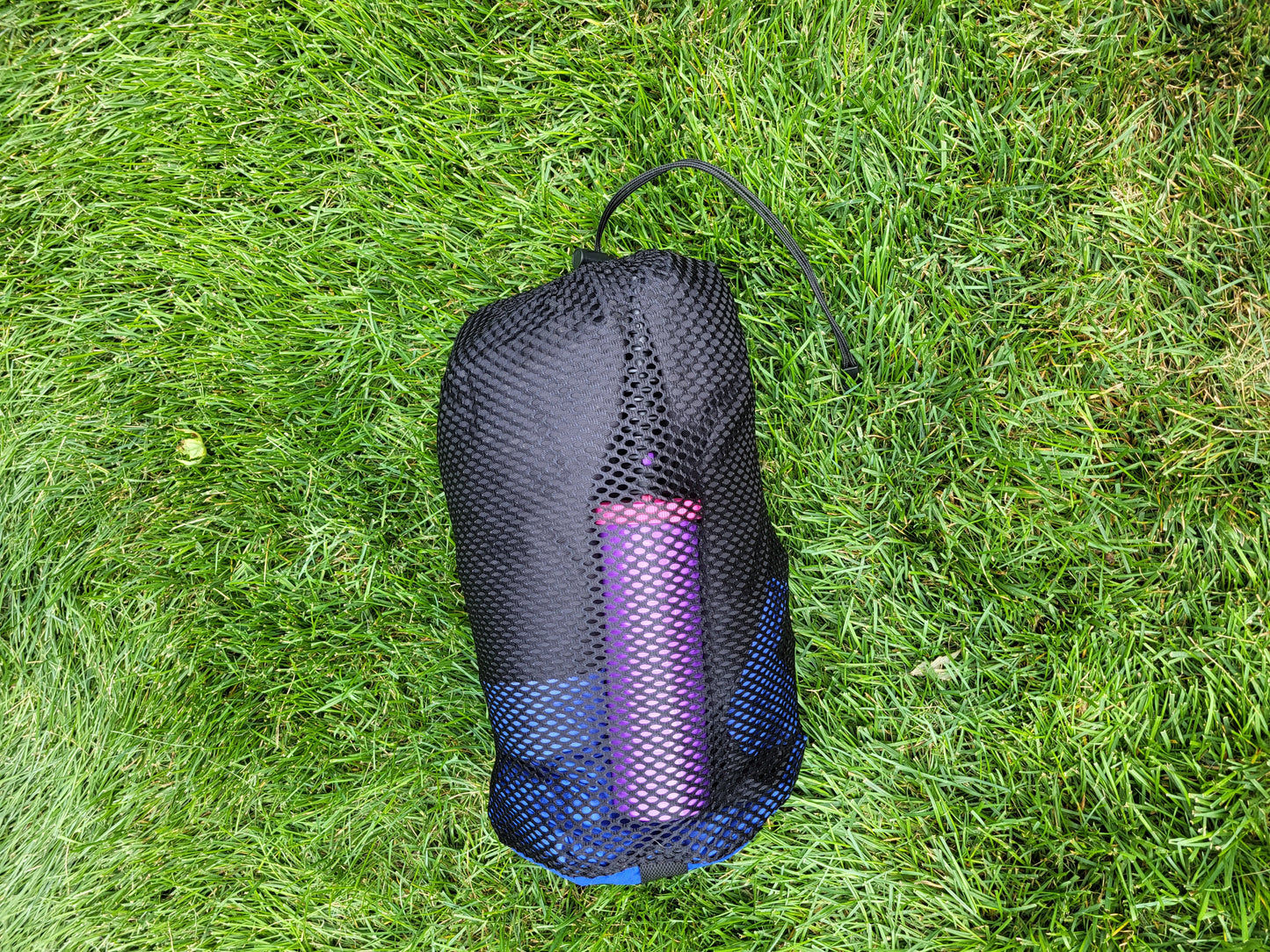 Light Weight Double Action Inflation Pump & Custom Mesh Stuff Sack (replacement/extra set sold together)